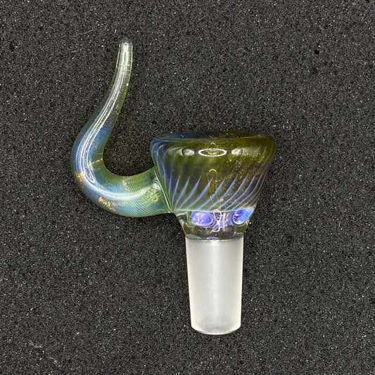 Brian Sheridan - 14mm 3-Hole Glass Bowl Slide - Antidote