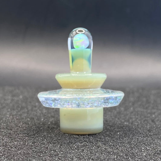 Fortunate Glass - Mirage Crushed Opal Slurper/Blender Plug Cap