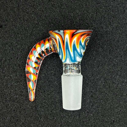 420 Glass - 14mm Single Hole Glass Bowl Slide