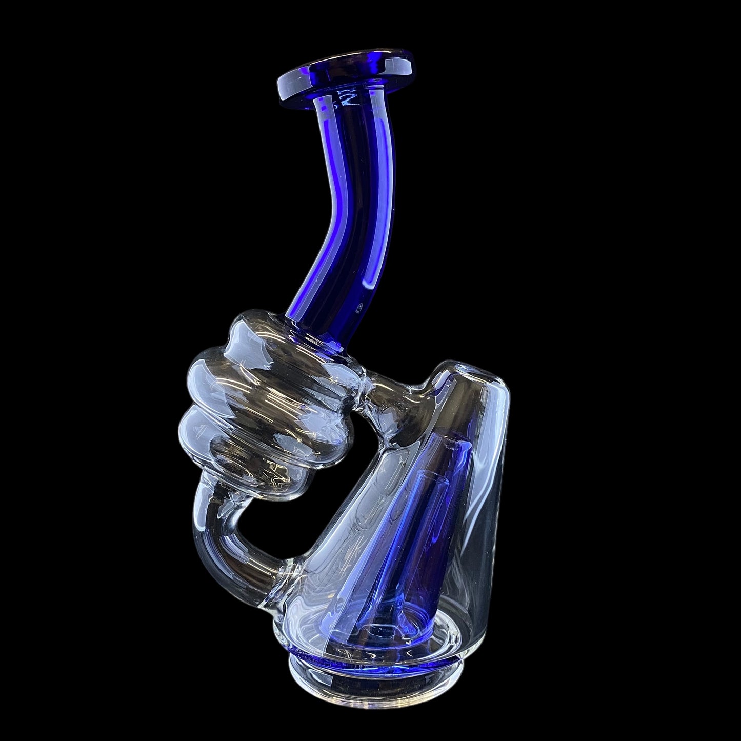 Cobalt Blue Sidecar Attachment for Puffco Peak