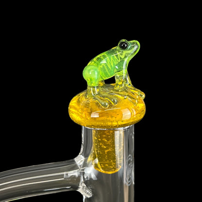 Phatt Matt Glass - Mushroom Dichro Frog Control Tower Plug Cap