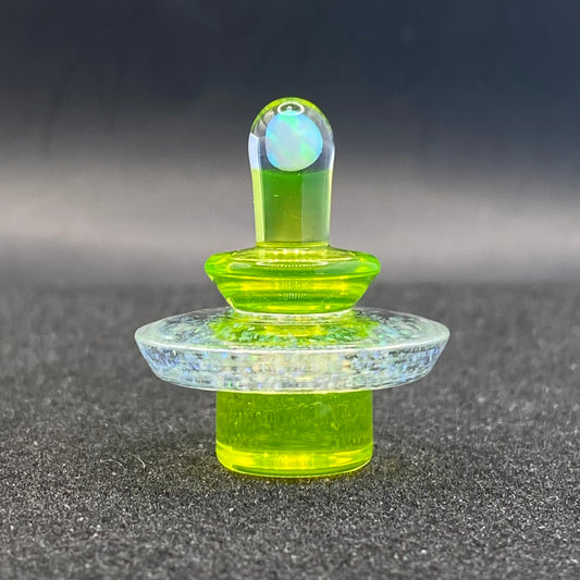 Fortunate Glass - Ion (UV) Crushed Opal Slurper/Blender Plug Cap