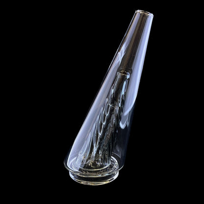 Twisted Black Shade Cone Attachment for Puffco Peak