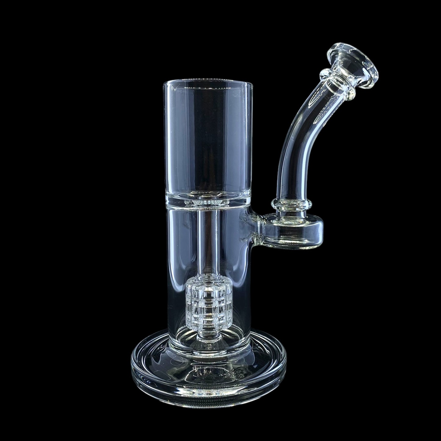 Clear Glass Matrix Perc Bubbler Attachment for Puffco Proxy