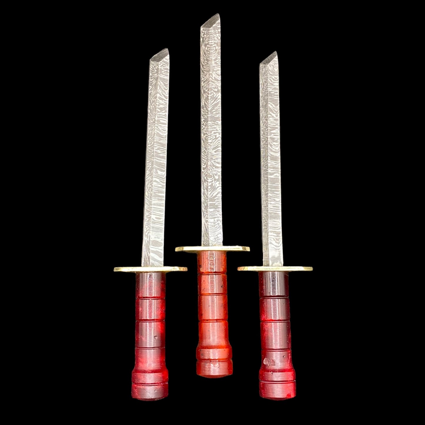 Damascus HK Knives - Damascus Steel Katana Dabber