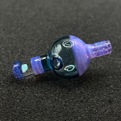 Dabfigalo - 25mm Purple Lilac & Blue Stardust Bubble Cap