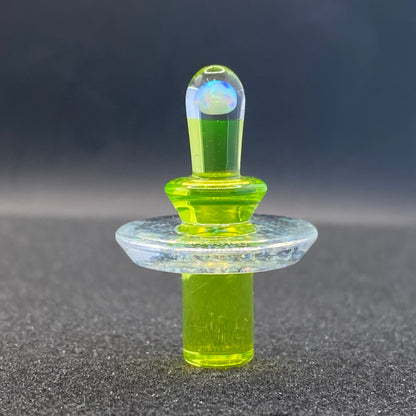 Fortunate Glass - Ion (UV) Crushed Opal Control Tower Plug Cap