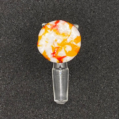 904 Pizza Boy - 10mm Cheese Pizza Slice Glass Bowl Slide