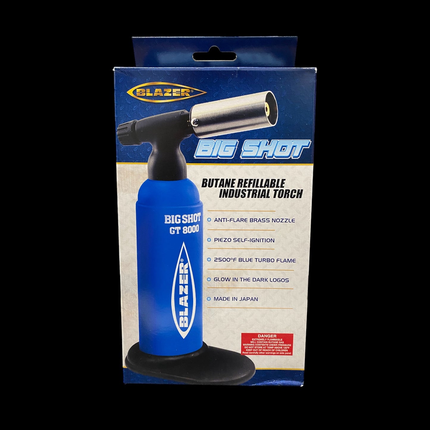 Blazer Big Shot Torch Lighter GT8000 - Limited Edition Blue