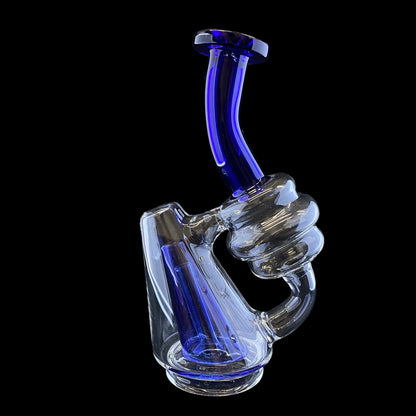 Cobalt Blue Sidecar Attachment for Puffco Peak