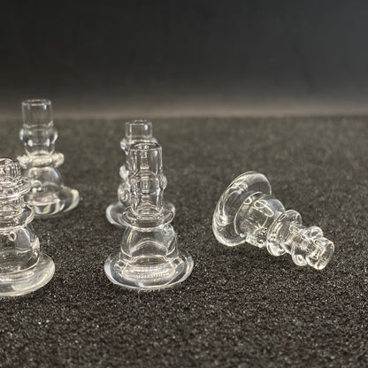 Evan Chait Glassworks - Clear Puffco Peak Joystick Cap