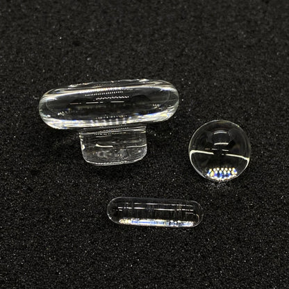 Nephilim Glass - Clear Slurper/Blender Plug Cap Set