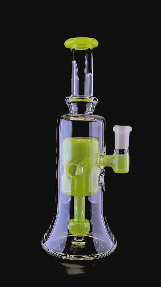 Lime Drop Fab Hanger by Evan Chait Glassworks